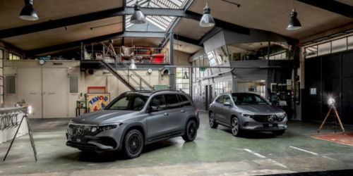 Mercedes-Benz обновил внешность электрокроссоверов EQA и EQB